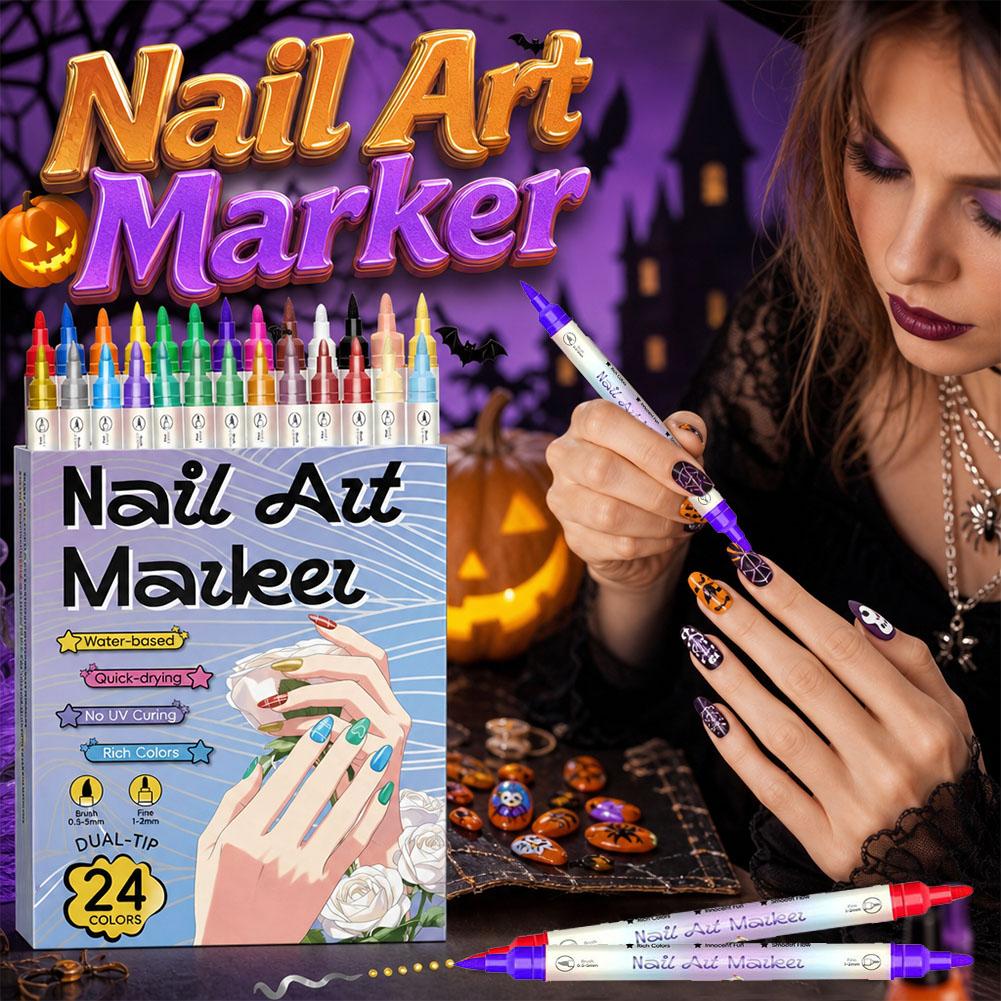 Correction Pen Fine - Rotulador de Uñas de Doble Punta