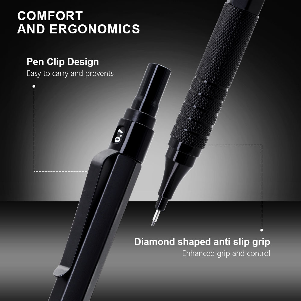 Juego de Lápices Mecánicos de  - Mechanical Pencil 0.3 reseña y precio