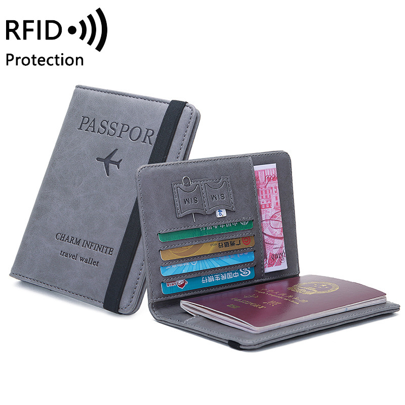Porta pasaporte unisex de cuer - Index Card Holder reseña y precio