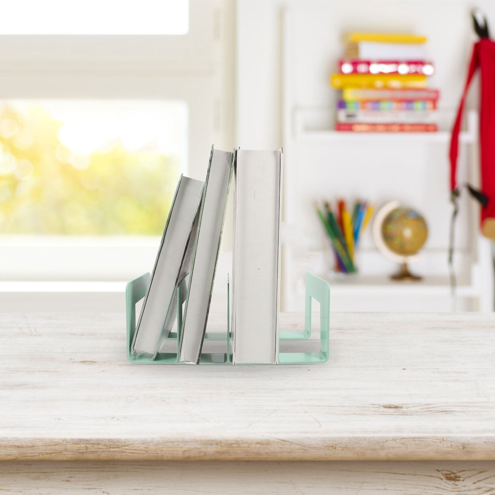 Soporte de escritorio para lib - Magazine Holder Rack reseña y precio