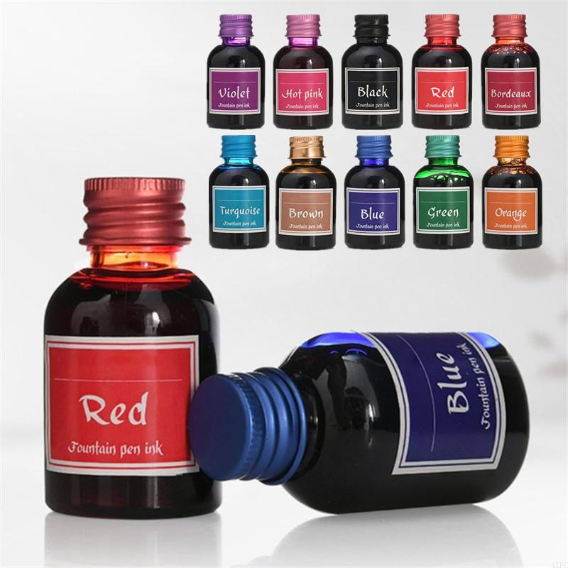 10 colores, 1 botella de tinta - Fountain Pen Bottled Ink reseña y precio